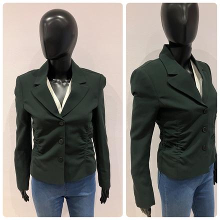 Dámske tmavozelené sako zara (s), zara,s