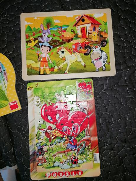 Puzzle frozen, minnie, mickey, krtko, zvieratá,