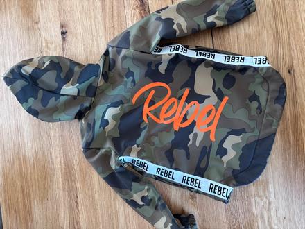 Softshellova bunda rebel 104, rebel kids,104