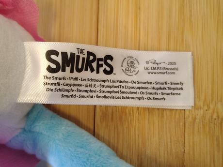 Zberateľský plyšák šmoulinka búrka, smurfs, 34 cm, 