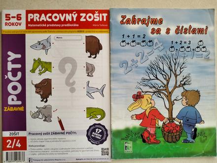 Pracovné zošity pre predškolákov,