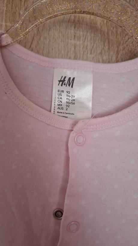 Dupačky, h&m,92