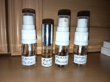 Odstreky boss, lattafa, aigner, furla, 