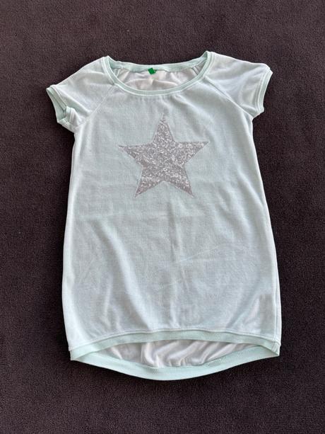 Dlhé tričko, benetton,158