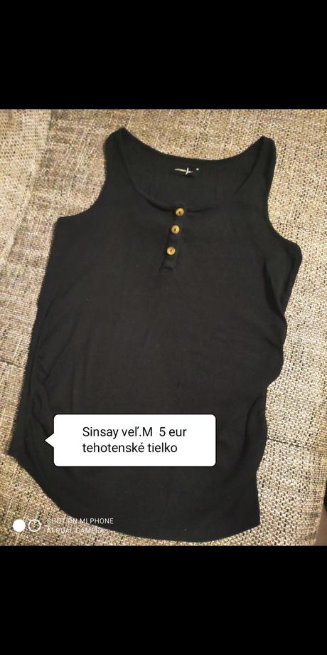 Tehotenské tielko, m