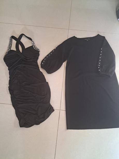 Čierne šaty, 5 kusov, cena spolu, s