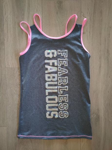 Dievčenské športové tielko, veľ.164, 13-14 r, f&f,164