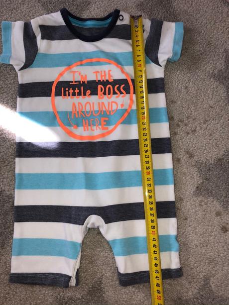 Krátky overal opalovacky romper 80/86, george,80