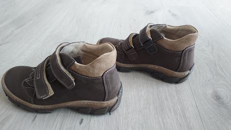 Chlapcenske kozenne topanky, protetika,33