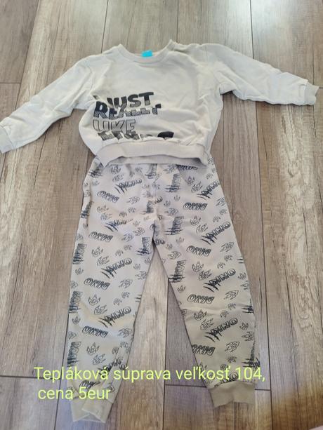 Chlapčenské oblečenie veľkosť 104, 104