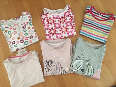 Dievčenské tričká 4 ks, old navy,110