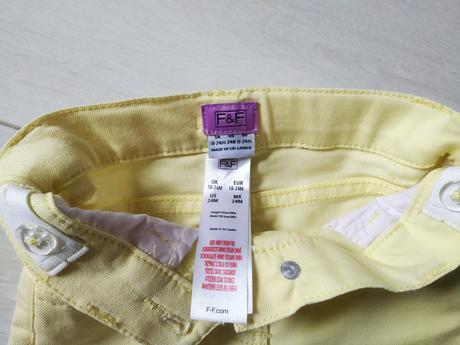 Dievčenské nohavice, rifle, f&f,92