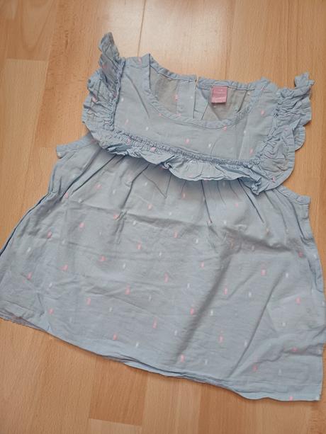 Ľahká letná blúzka s volánikom, dopodopo,116