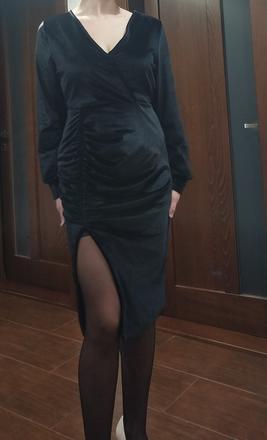 Zamatové šaty l/xl, l