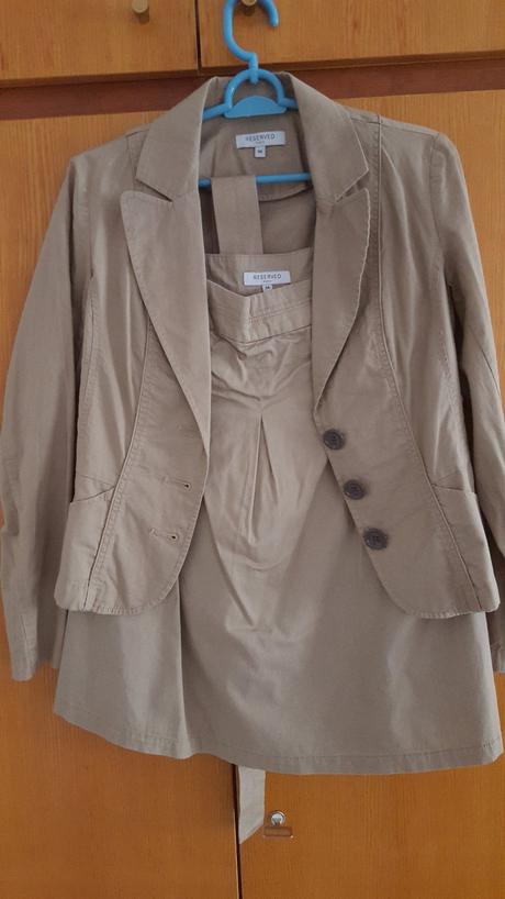 Kostým komplet sako + sukňa, reserved,xs