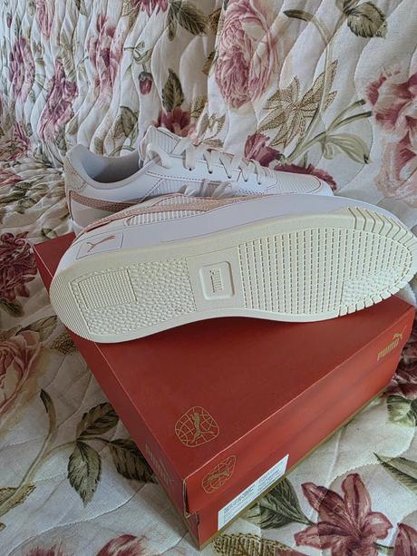 Puma  carina street lux - tenisky - puma white-ros, puma,39