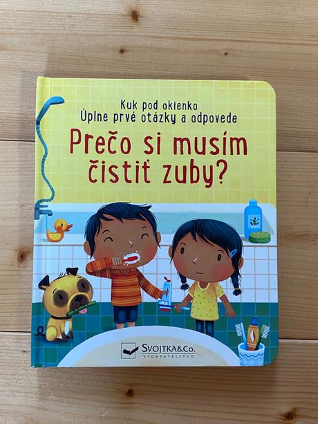 Kniha svojtka preco si musim cistit zuby,