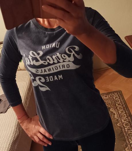 Tričko retro jeans, xs