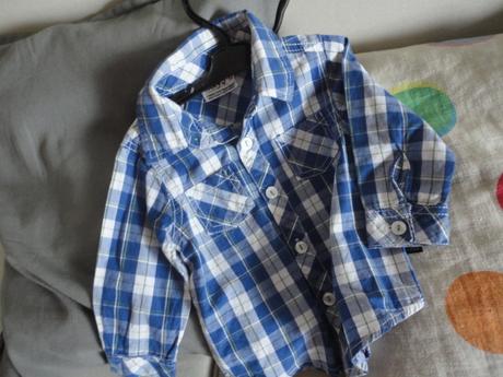 Chlapč. košela na 6/9mes.- okay-, okay,74