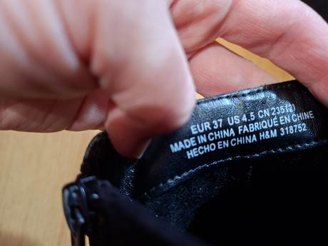 Členkové semišove topánky (veľkosť 37), h&m,37