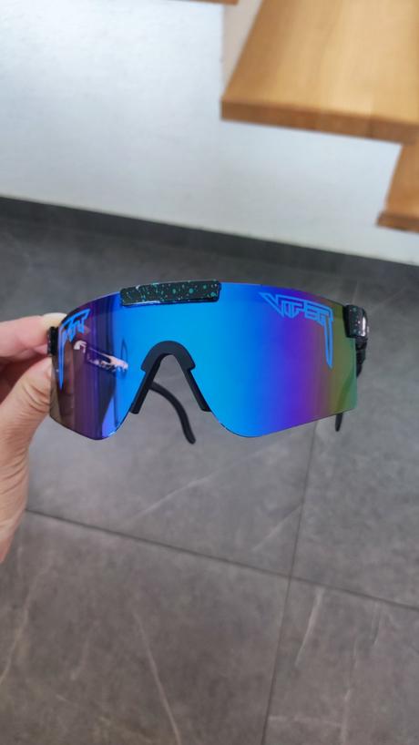 Slnečné okuliare pit viper modré sklá,