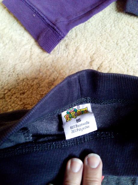 4ks detské teplákové nohavice č.86, palomino,86