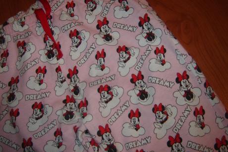 Pyžamové nohavice s minnie, 134