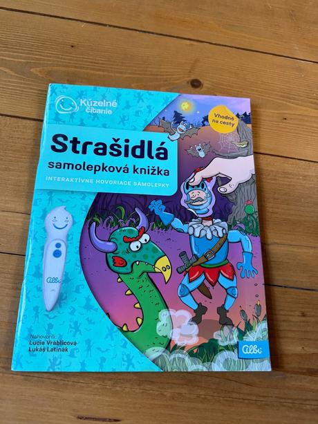 Albi kúzelné čitanie - strašidlá , zošit s nálepka, 