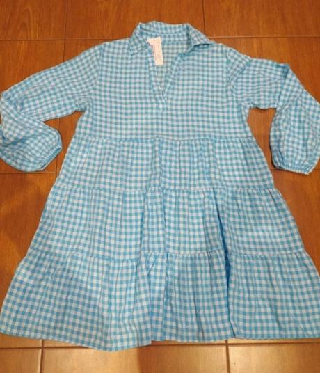 Karované šaty, madonna,l / m / s