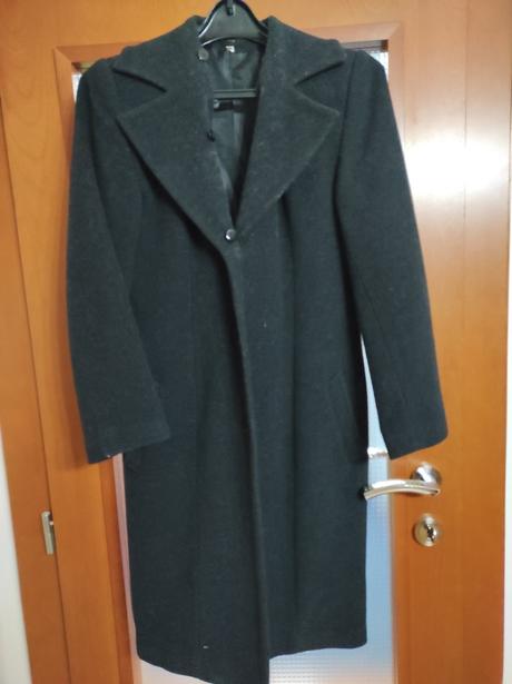 Dámsky vlnený kabát, 36