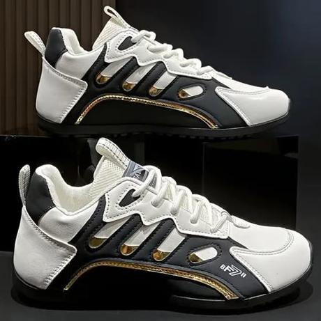 Bielo čierne botasky, v.40, 40 / 41