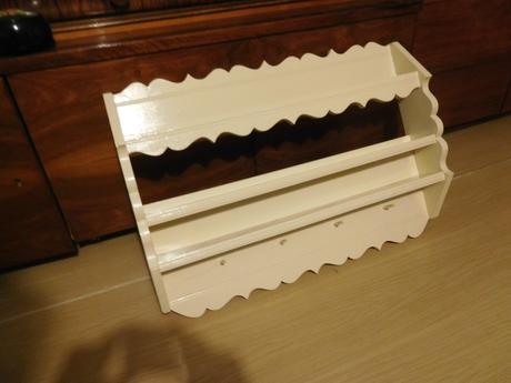 Drevená polica retro,, 