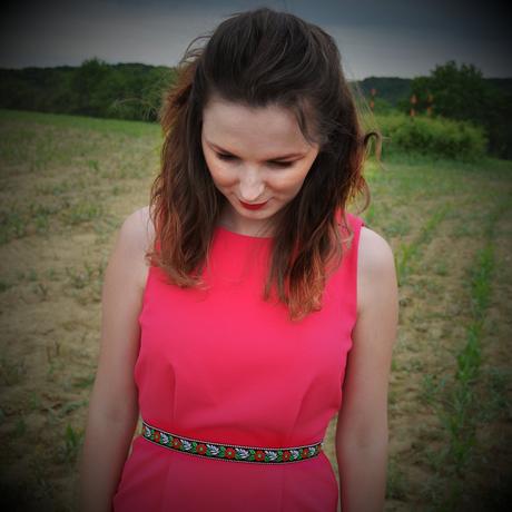 Folklórny opasok úzky 23 mm šírka, 