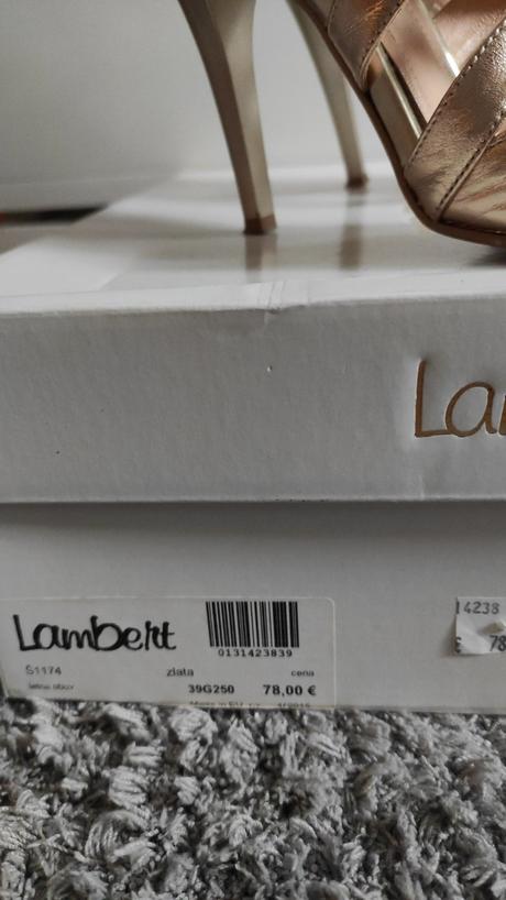 Spoločenské topánky lambert, 39