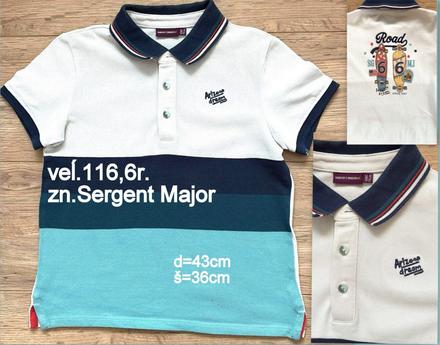 Pólo tričko sergent major "arizona dream", veĺ.116, sergent major,116