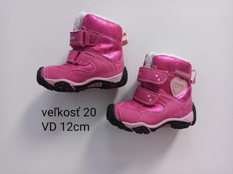 Zimné čižmy detské, 20