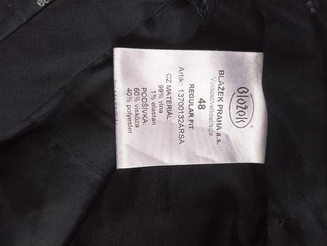 Pánsky oblek blažek, <50