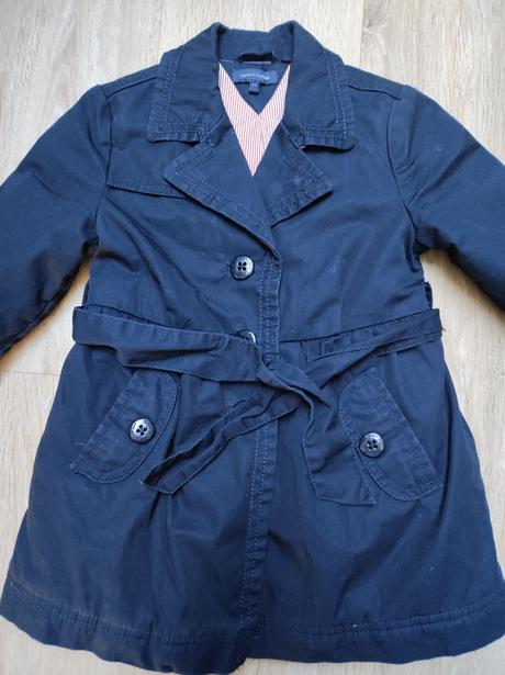 Zateplený trenčkot tommy hilfiger, tommy hilfiger,92