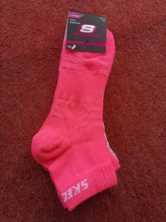 Skechers dámske ponožky 3 páry veľkosť 39-42, 39 / 40 / 42