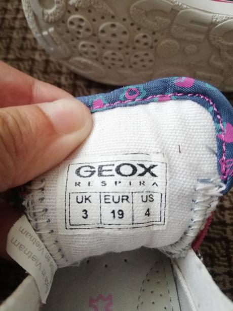 Rifľové tenisky, geox,19