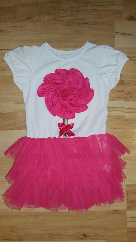 Tutu šatičky s kvetom, 116