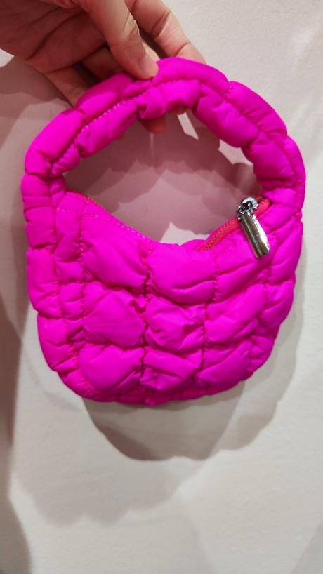 Mini kabelka ružová, 