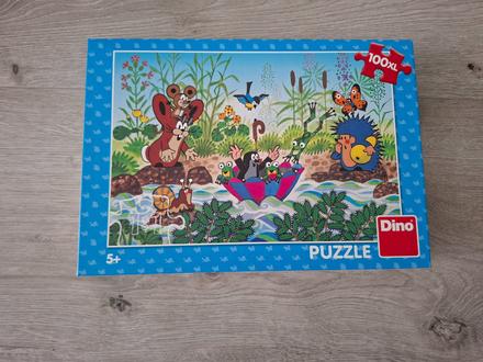 Krtkova plavba puzzle 100 xl dielikov,