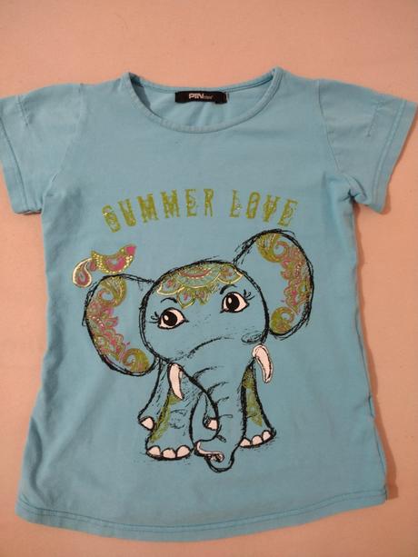 Balík tričiek 122 - 7 ks, 122–134