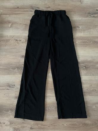 Široké letné nohavice, s