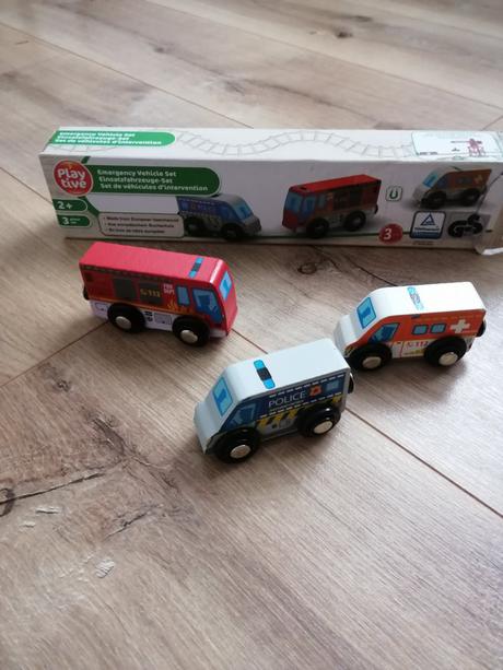 Drevené autíčka playtive, 