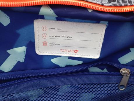 Školská taška 1. stupeň,