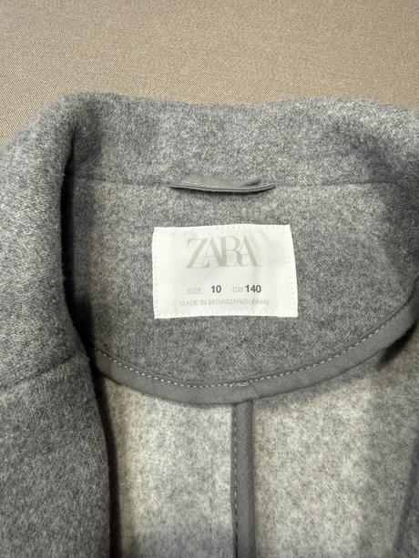 Kabát sivý zara, zara,140