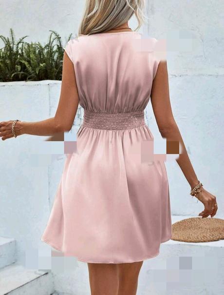 Saténové šaty, xl