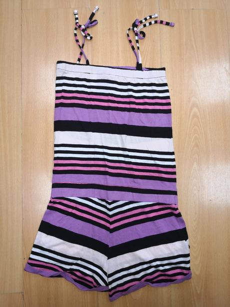 Pasikavy overal farebny, h&m,146